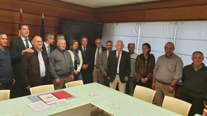 Primera promoción de concentraciones parcelarias que se pone en marcha bajo la iniciativa privada en la Comarca de Aliste bajo el paraguas de la Junta