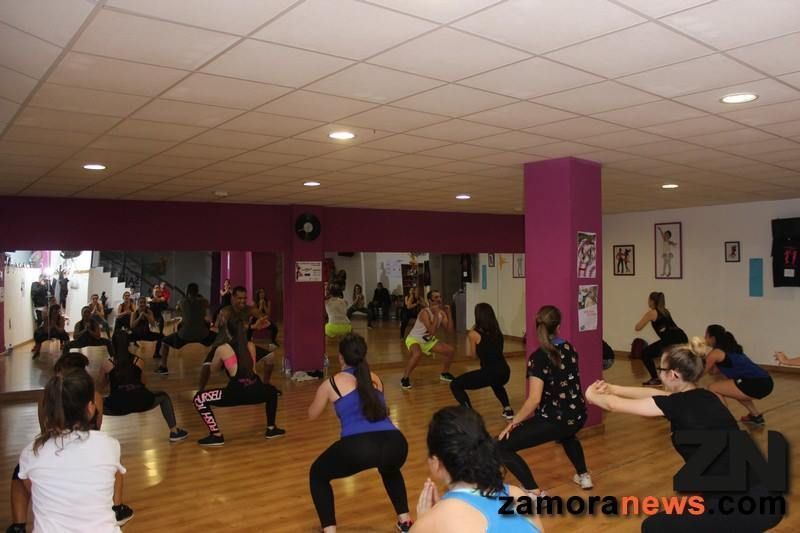 Un sábado muy movido en el Salson con la masterclass de Zumba