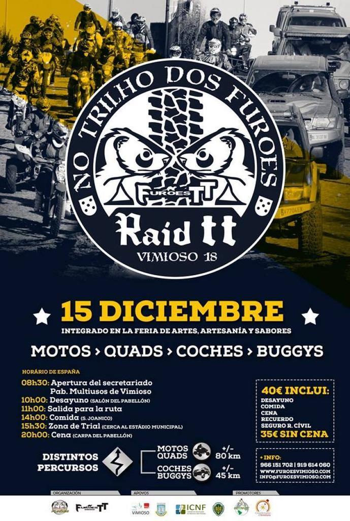 RUTA TT FUROES el 15 de Diciembre / No Trilho Dos Furoes Raid TT 2018