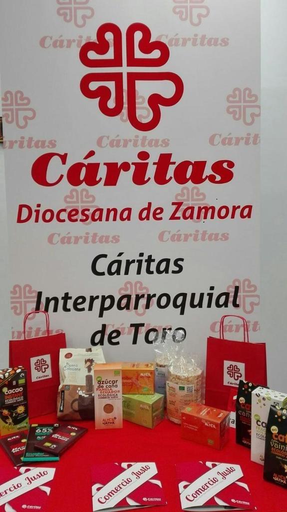 Cáritas colocará un stand de Comercio Justo en Toro