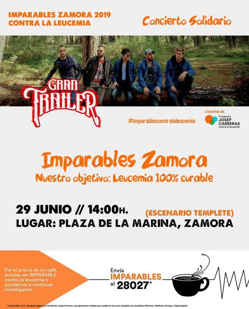Gran Trailer en el Templete de la Marina ofrece un concierto solidario contra la Leucemia