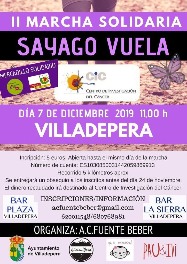 La segunda marcha Solidaria Sayago Vuela ya tiene fecha