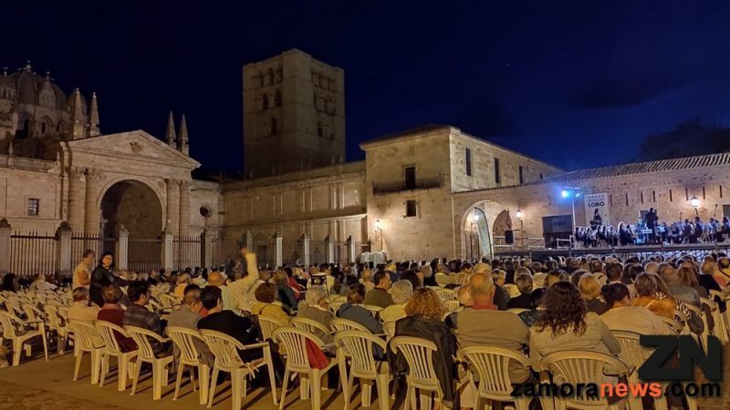 La BMZ arrancó este lunes el XIII Festival Hispano Luso de Bandas de Música y Ensembles de Viento, una semana de conciertos en Zamora