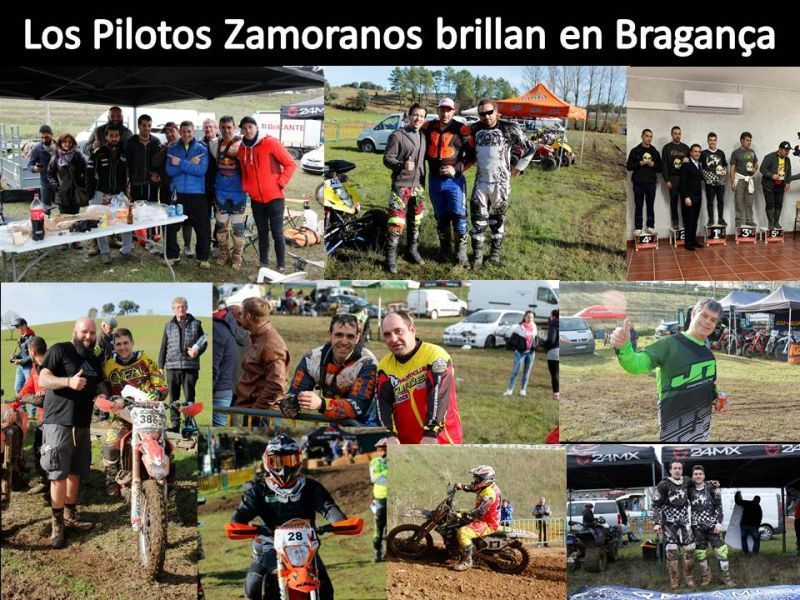 La representación motera zamorana brilla en la Resistencia TT de Bragança