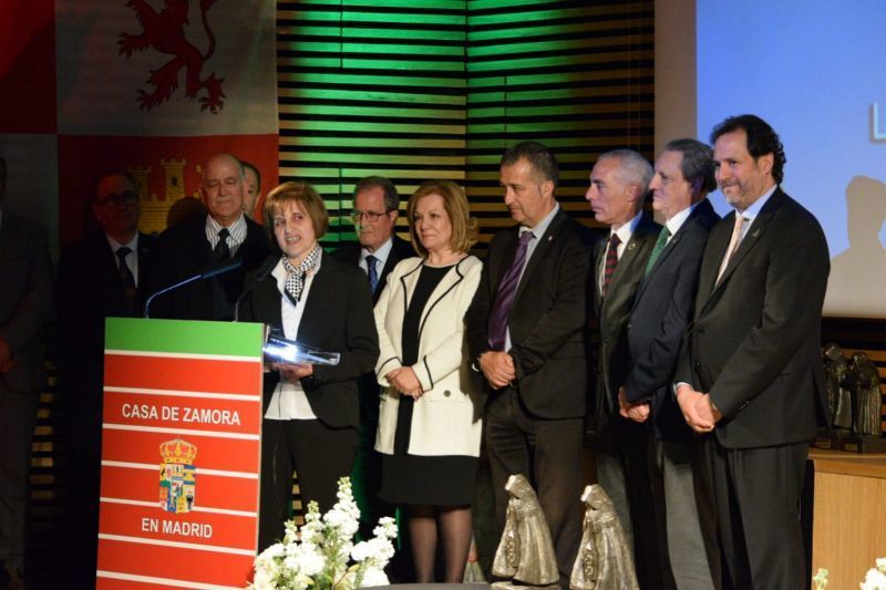 Los premiados en los Banzos de Oro 2019, hoy en Madrid (Foto: Rafael Pedrero)