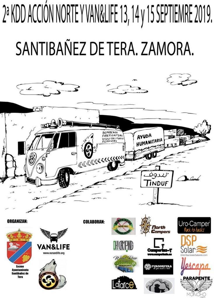 Los amigos de VAN&Life le han cogido el gusto a Santibañez y organizan la II quedada solidaria en favor de Acción Norte