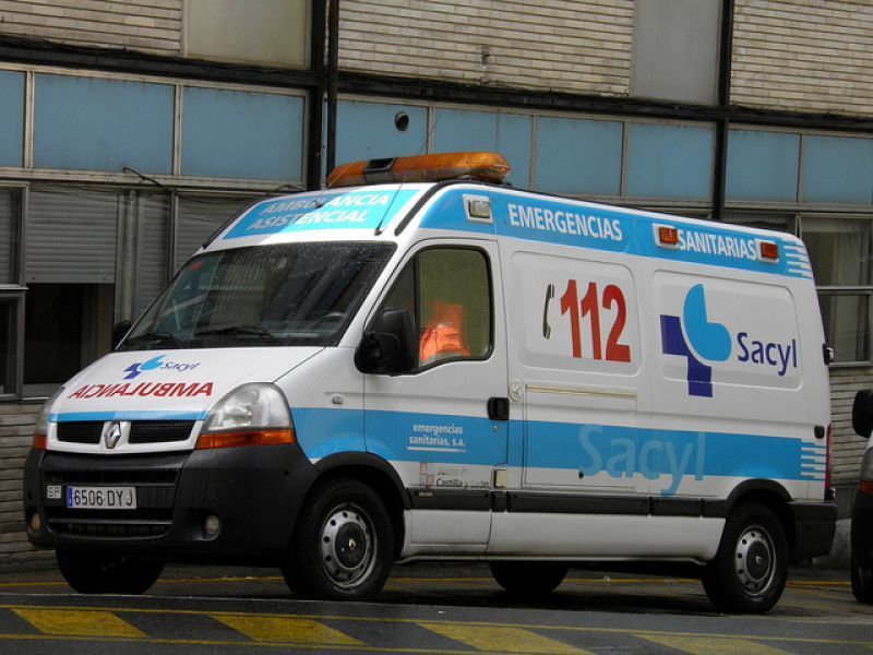 Dos personas heridas en un accidente en Moraleja de Sayago